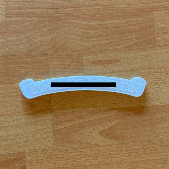 RARE Large 10" CH White Scroll Art Decor - Picture 4 of 6